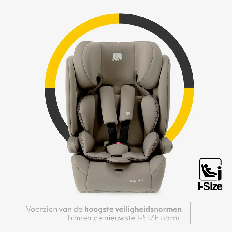 Carter Basic i-Size-Autokindersitz 76–150 cm – 9–36 kg – Truffle Nougat