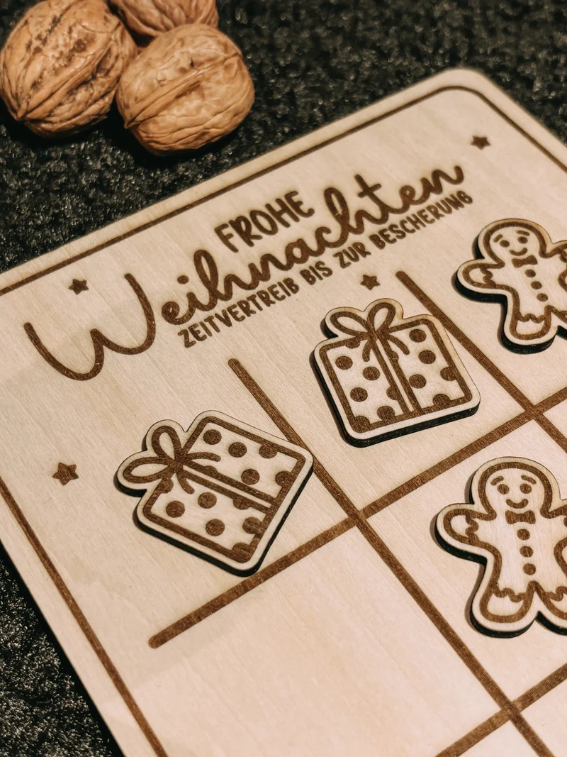 Wichtel-Zubehör "Tic Tac Toe"