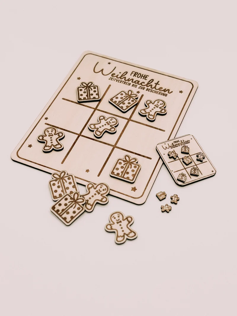 Wichtel-Zubehör "Tic Tac Toe"
