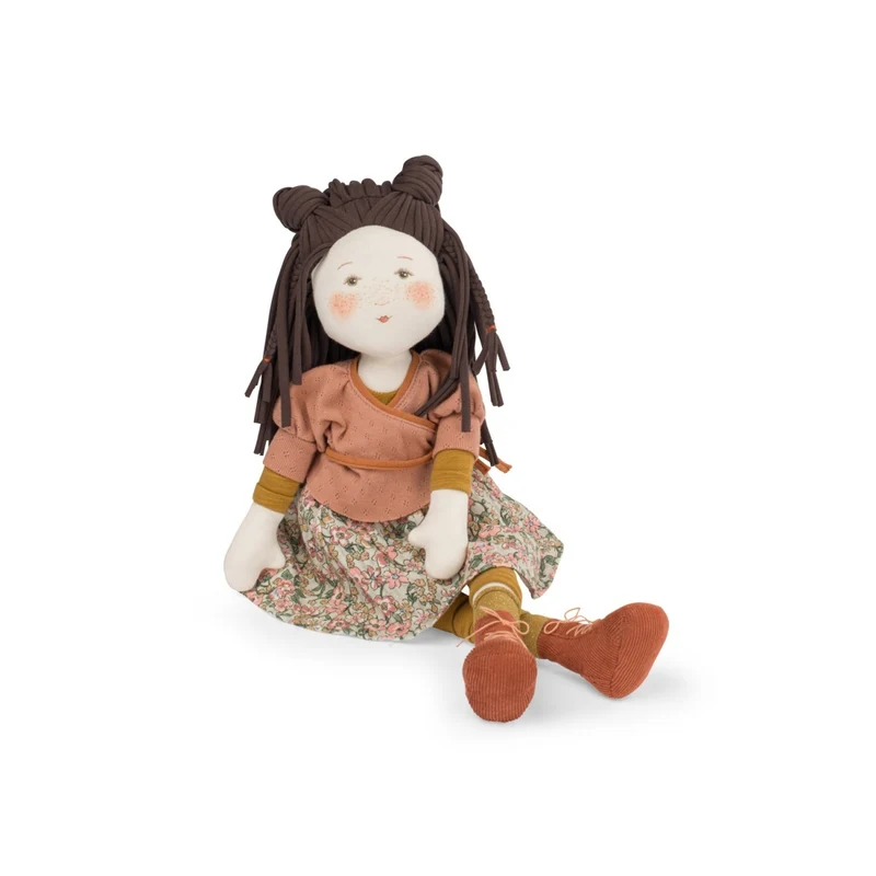 Moulin Roty Stoffpuppe Marjolene Les Rosalies