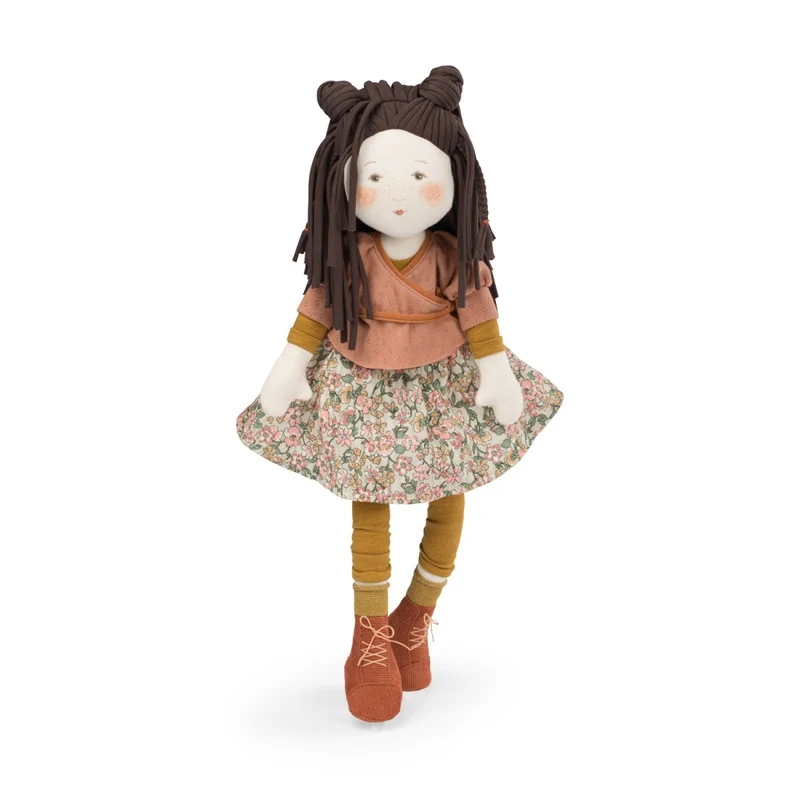 Moulin Roty Stoffpuppe Marjolene Les Rosalies
