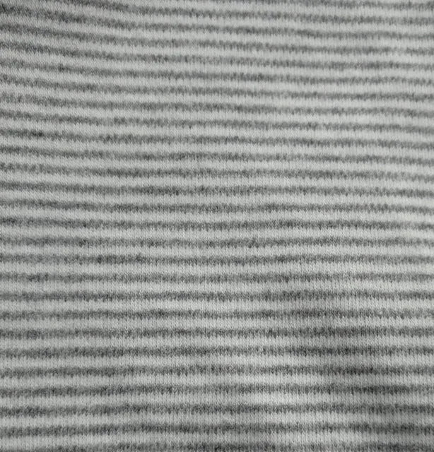Popolini BW Sommerschlafsack GOTS einlagig Streifen grau