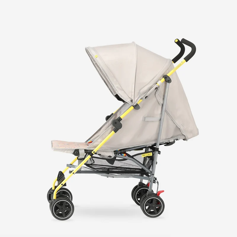 Regenschirm-Kinderwagen – Verstellbarer Kinderwagen – Bis zu 15 kg – Cream Multi
