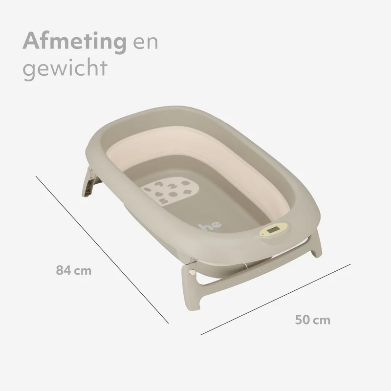 Zusammenklappbare Babybadewanne mit Thermometer – Kleinkindbadewanne – Babybadewanne – Babyartikel – Babybadewanne mit Ständer – Babybadewanne – Kinderbadewanne – Babyartikel – Babybadeset
