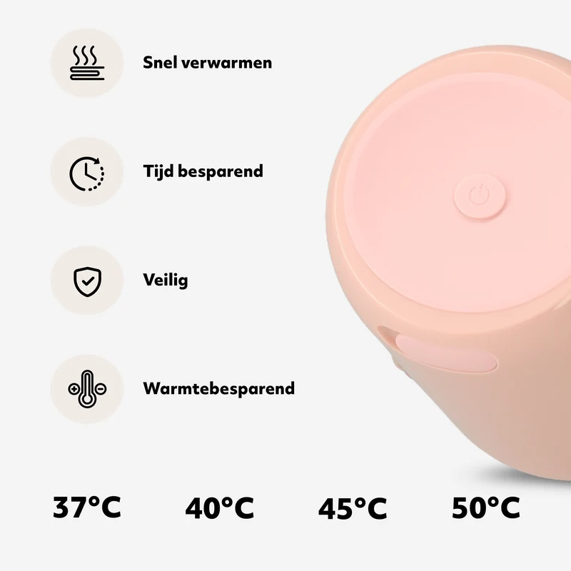 Bottle-In Flaschenwärmer – Rosa