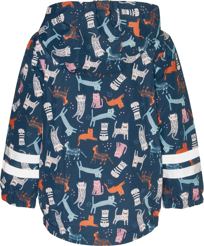 Playshoes Kinder Regenjacke Katzen Allover