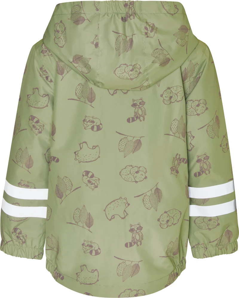 Playshoes Kinder Regenjacke Wald grün