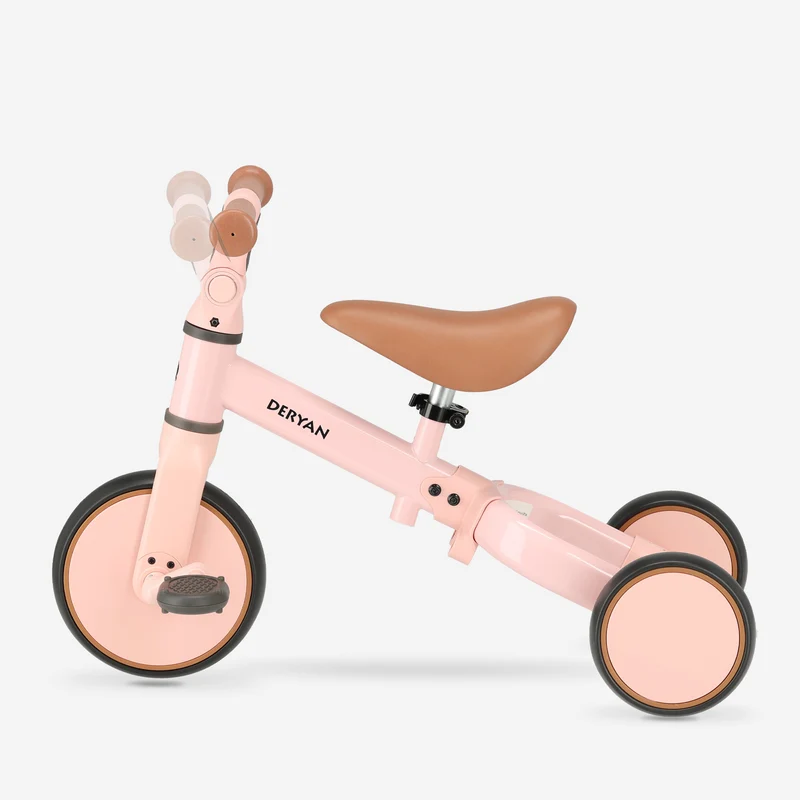 Jaime 2-in-1-Dreirad – Rosa