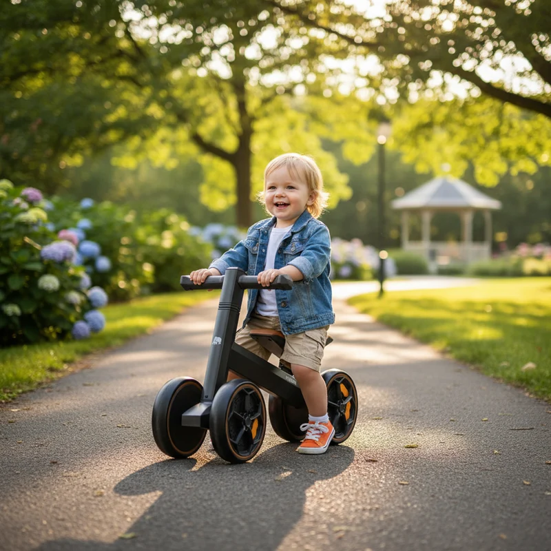 Dex Luxury Balance Bike - Schwarz