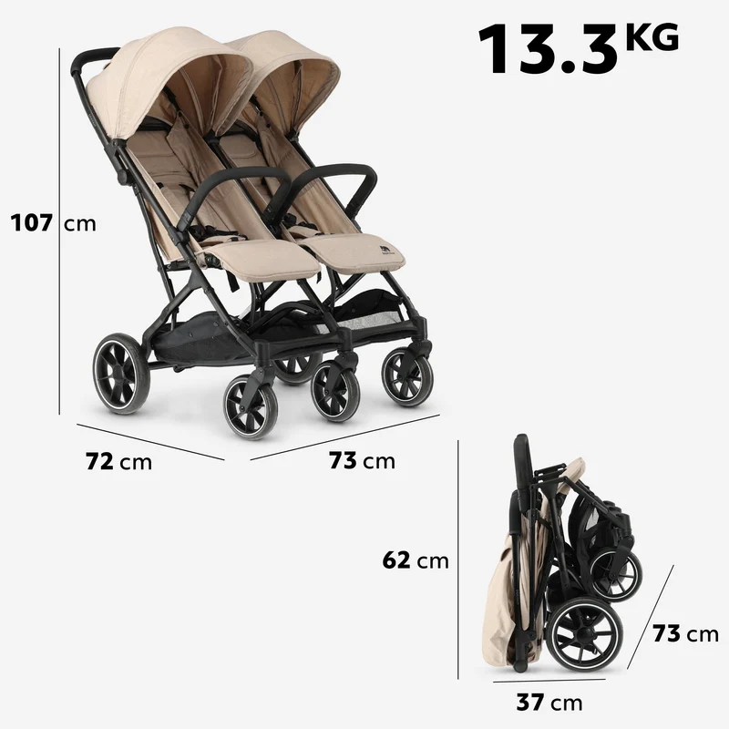 Rolo DuoBuggy X2 XL Nougat