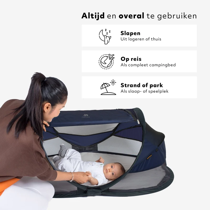 Baby Luxe Marineblau