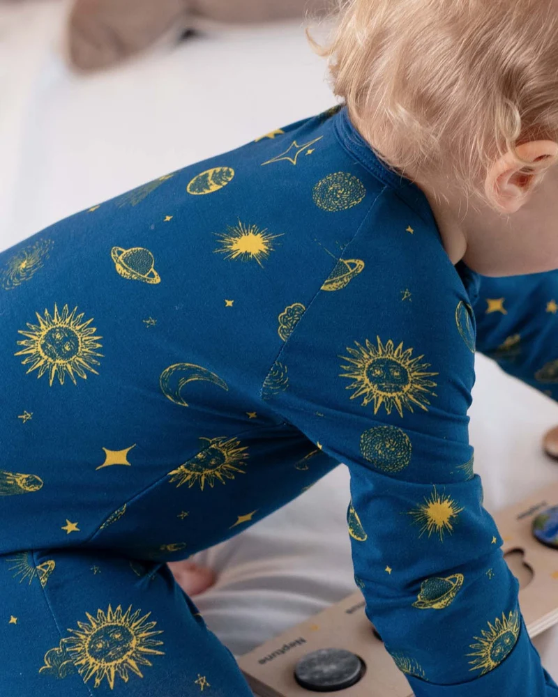 BABYGO® Schlafanzug mit Reißverschluss | 2er-Pack