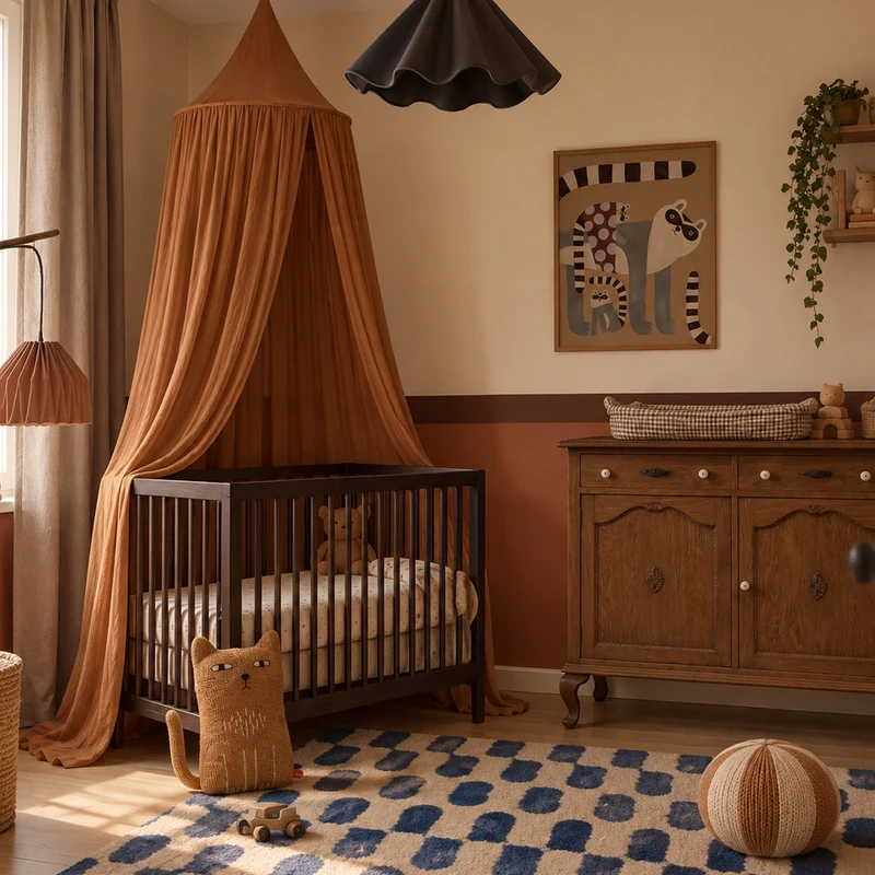 Baby Moskitonetz Karamell