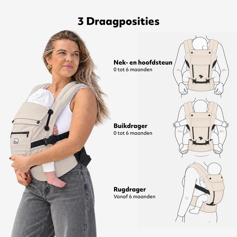 Pack Babytrage Sand