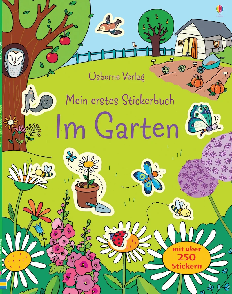 Usborne Kinder Stickerbuch: Im Garten