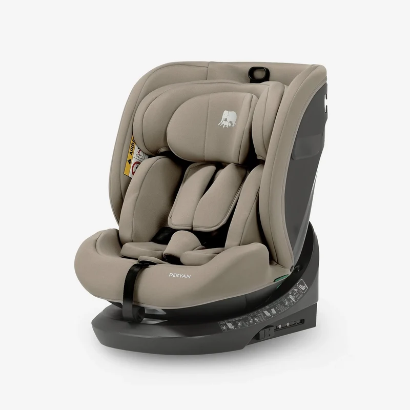 Cassie Luxe i-Size-Autokindersitz 40–150 cm, Isofix, 360° – Truffle Nougat