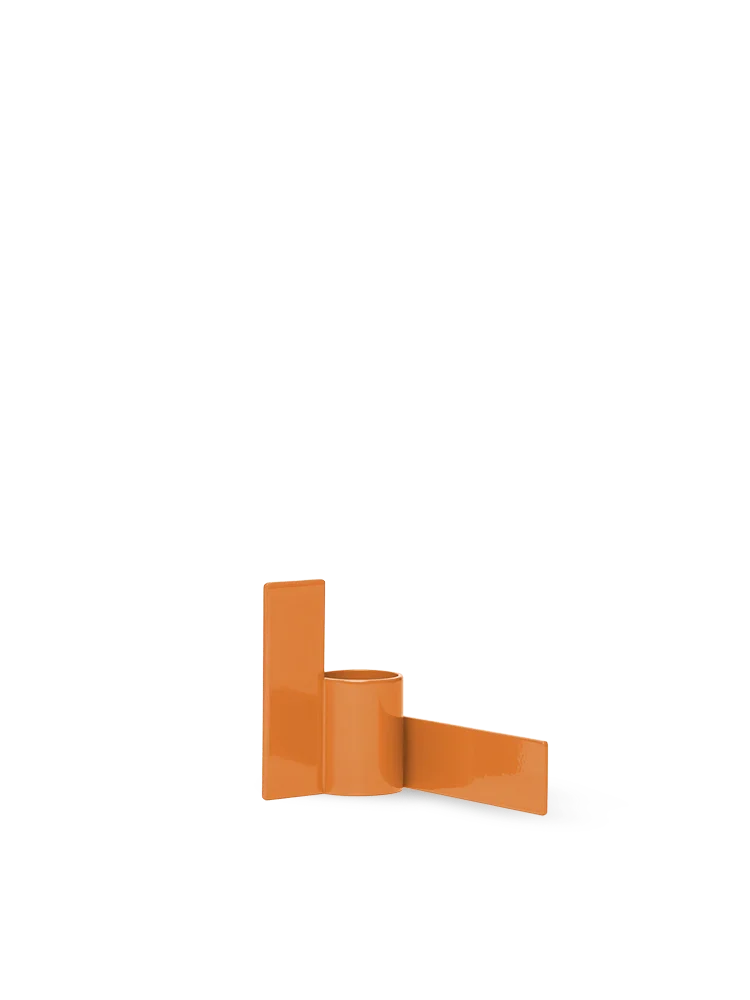 Kerzenständer "Dekor" | orange