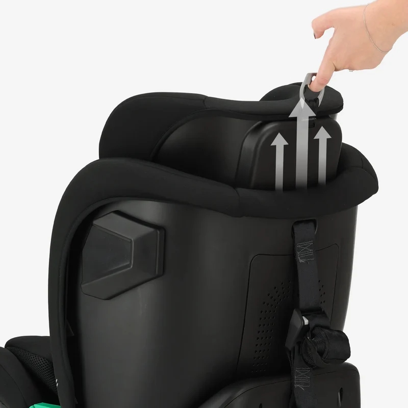 Colin Luxe i-Size-Autokindersitz 0–36 kg, Isofix, 360° – Schwarz