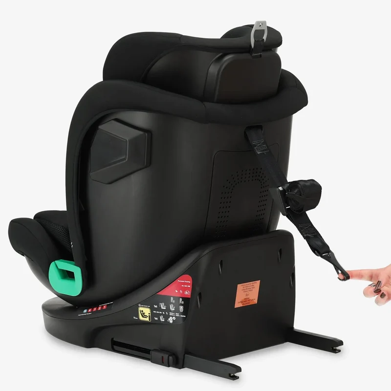 Colin Luxe i-Size-Autokindersitz 0–36 kg, Isofix, 360° – Schwarz