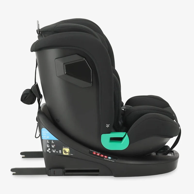 Colin Luxe i-Size-Autokindersitz 0–36 kg, Isofix, 360° – Schwarz