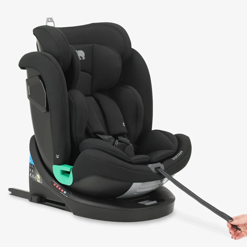 Colin Luxe i-Size-Autokindersitz 0–36 kg, Isofix, 360° – Schwarz
