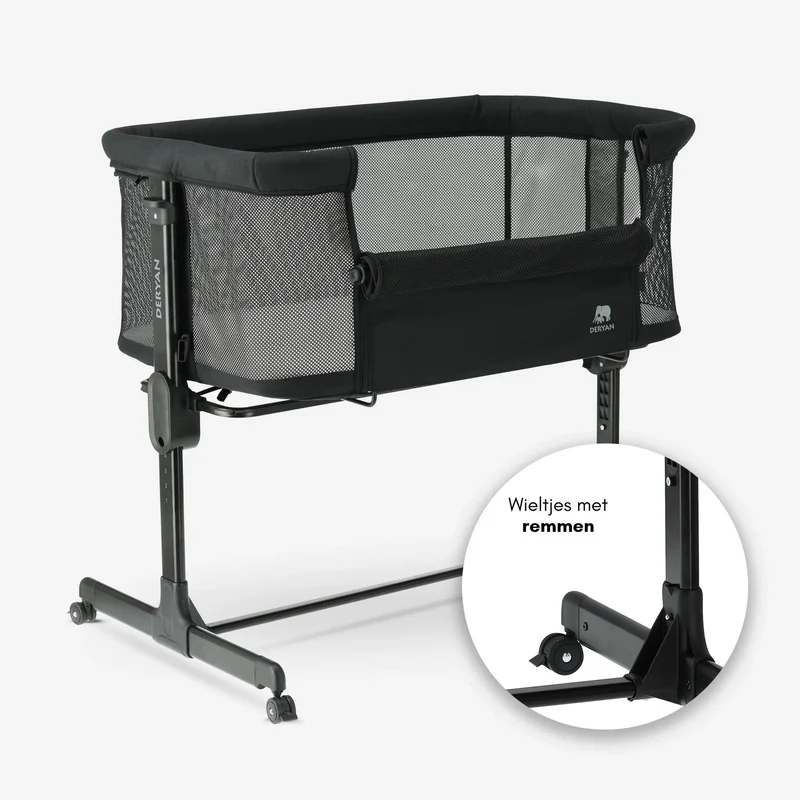 Co-Sleeper Snoozy Wiege – Schwarz