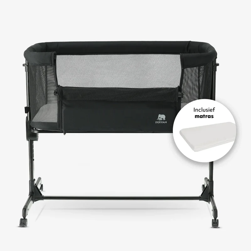 Co-Sleeper Snoozy Wiege – Schwarz