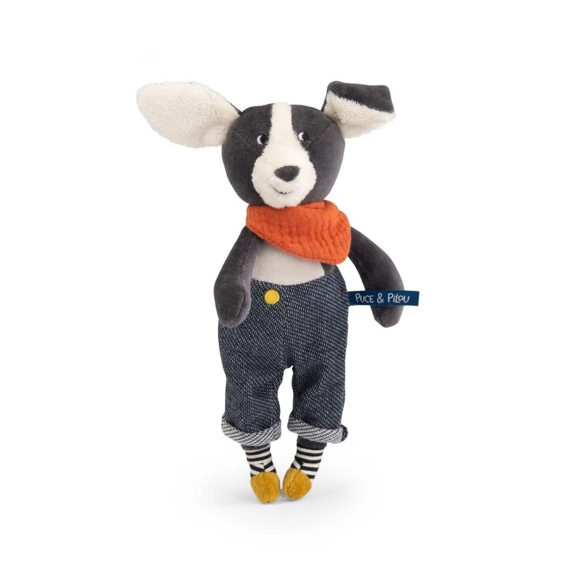 Moulin Roty Plüschtier Hund Puce 26cm