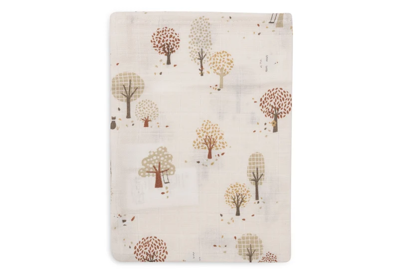 Jollein Mull Waschhandschuh 15x20cm - Tiny Park 3er Pack