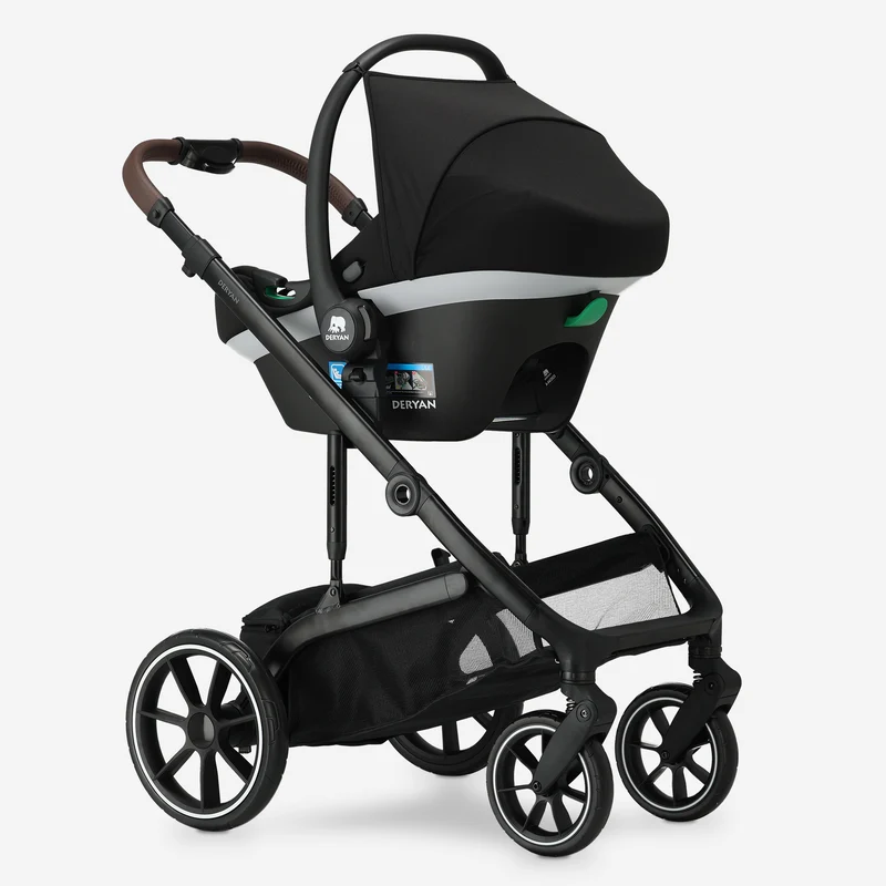 Noa 3-in-1 Kinderwagen Schwarz