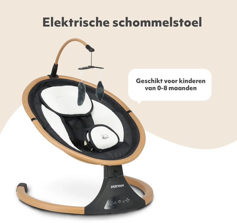 Elektrische Schaukelstuhl Holz