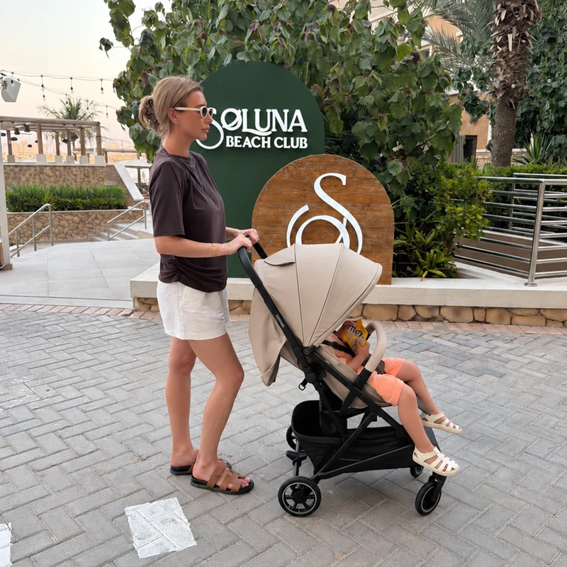 Luxus Easy leichter Buggy - Taupe