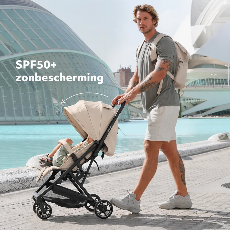 Luxus Easy leichter Buggy - Taupe