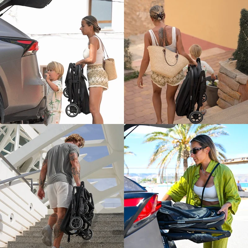 Luxus Easy leichter Buggy - Taupe
