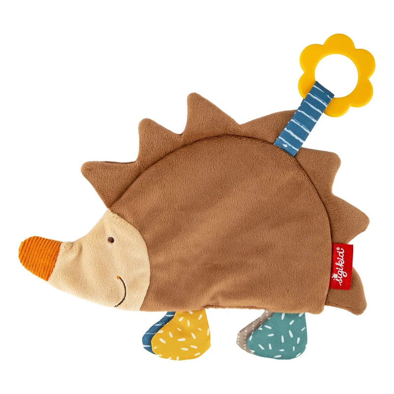 Sigikid Baby Schmusetuch Igel braun