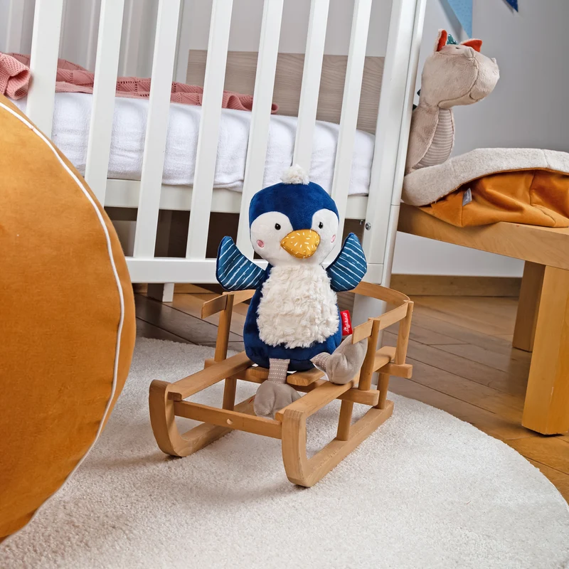 Sigikid Plüschtier Pinguin Sweety Patchwork