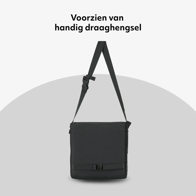Travel Booster Seat - Inklusive Befestigungsgurt Schwarz