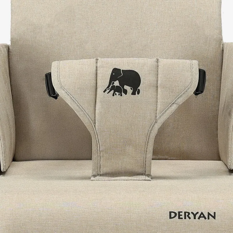 Travel Booster Seat - Inklusive Befestigungsgurt Nougat