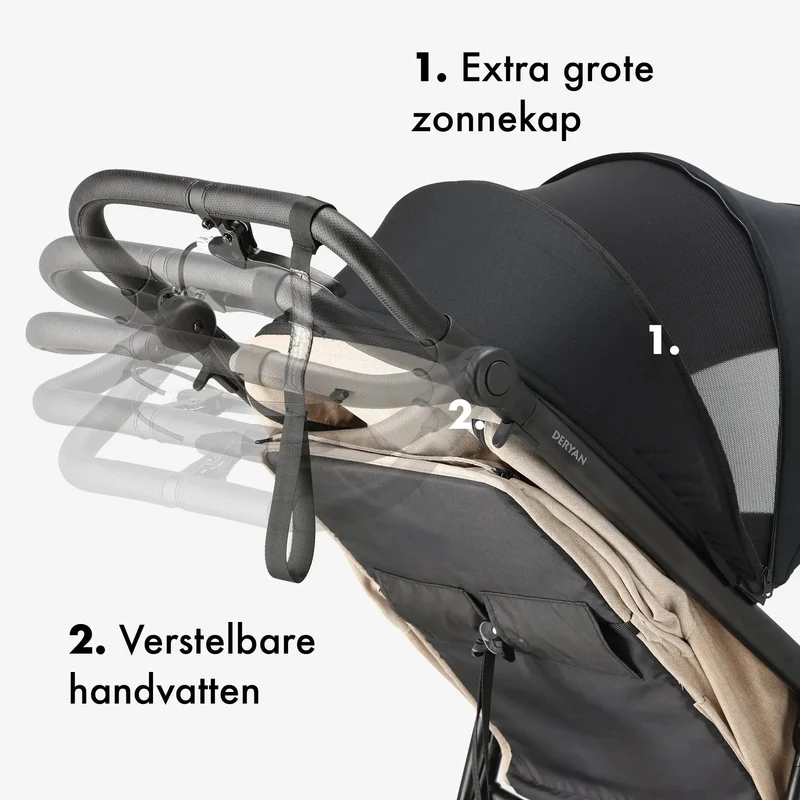 Bolt Laufkinderwagen Creme
