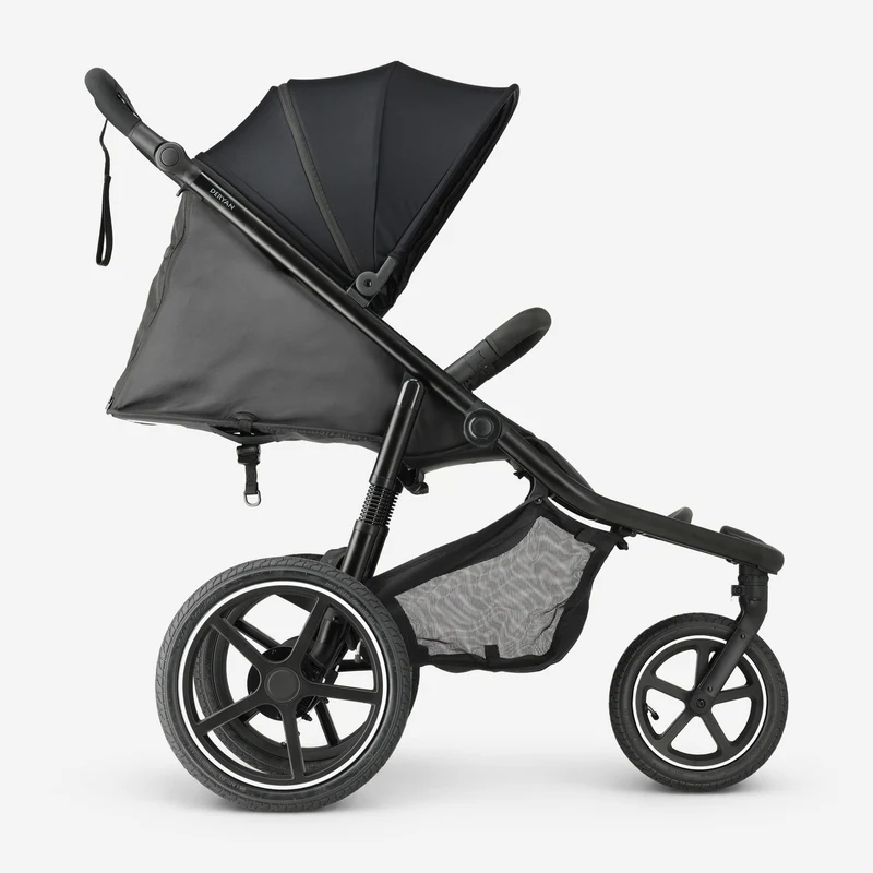 Bolt Lauf-Kinderwagen Schwarz