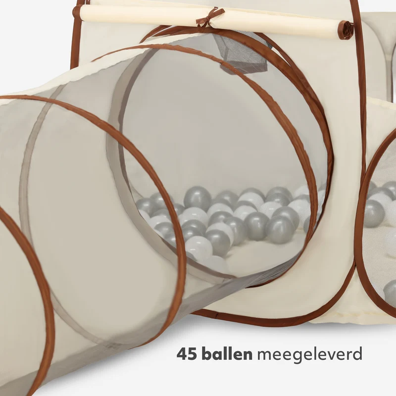 Basketball-Schale Creme/Braun