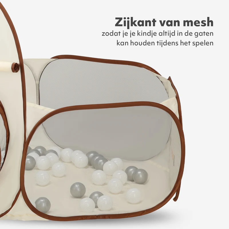 Basketball-Schale Creme/Braun