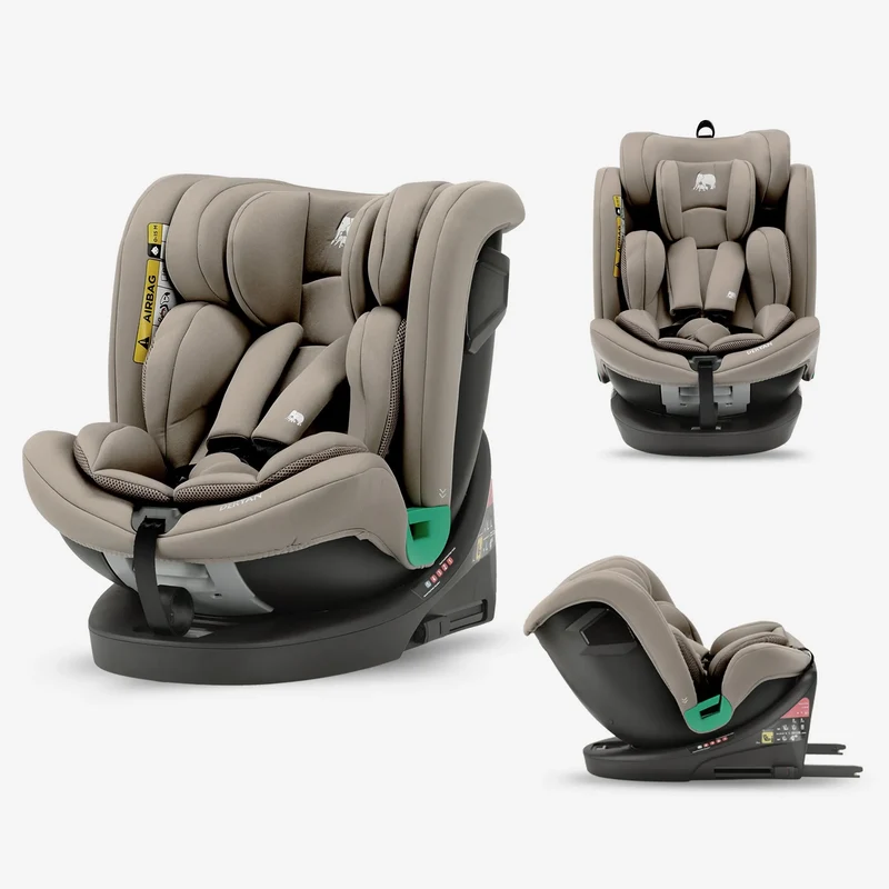 Colin Luxe i-Size-Autokindersitz 40–150 cm, Isofix, 360° – Truffle Nougat