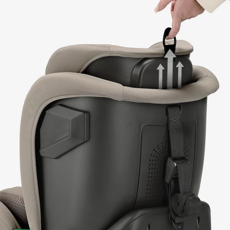 Colin Luxe i-Size-Autokindersitz 40–150 cm, Isofix, 360° – Truffle Nougat
