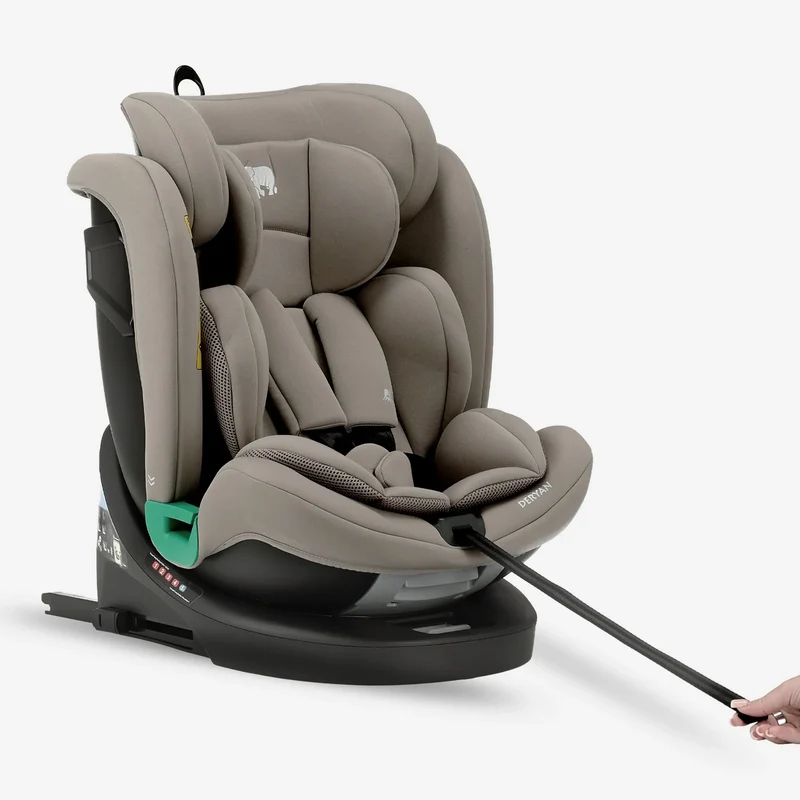 Colin Luxe i-Size-Autokindersitz 40–150 cm, Isofix, 360° – Truffle Nougat