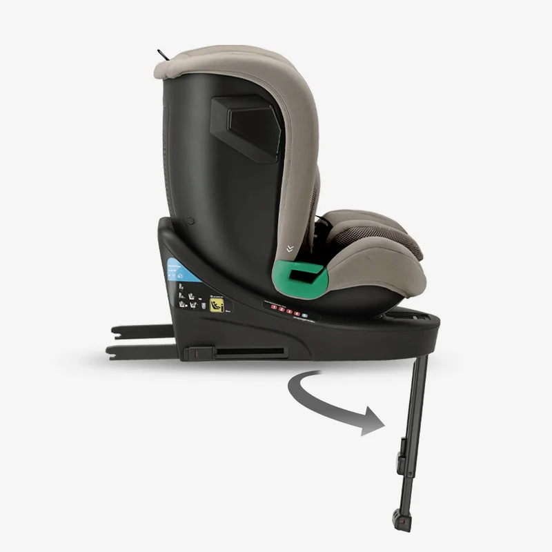 Chase Luxe i-Size-Autokindersitz 40–150 cm, Isofix, 360° – Truffle Nougat