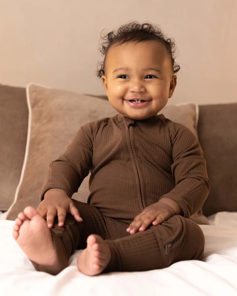 BABYGO® Schlafanzug mit Reißverschluss | 5er-Pack | Earth Edit