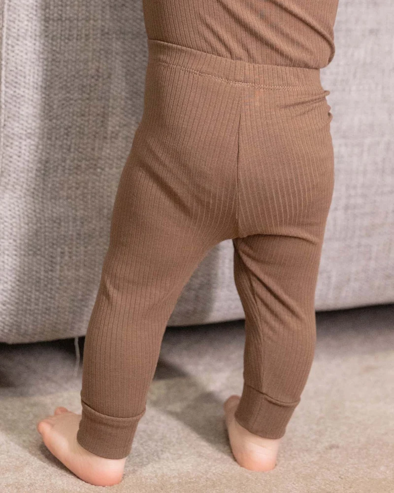 BABYGO® Gerippte Baby-Leggings