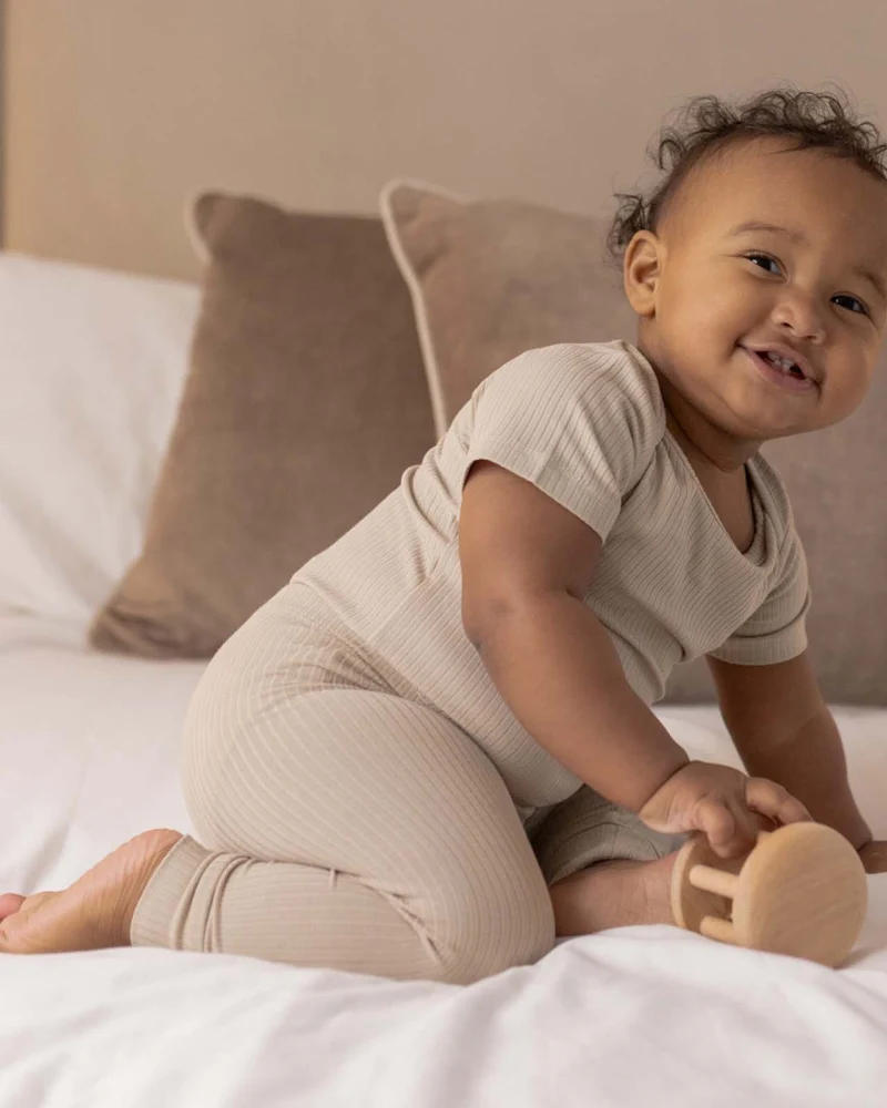 BABYGO® Gerippte Baby-Leggings