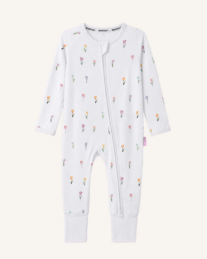 BABYGO® Tulip Zip Schlafanzug